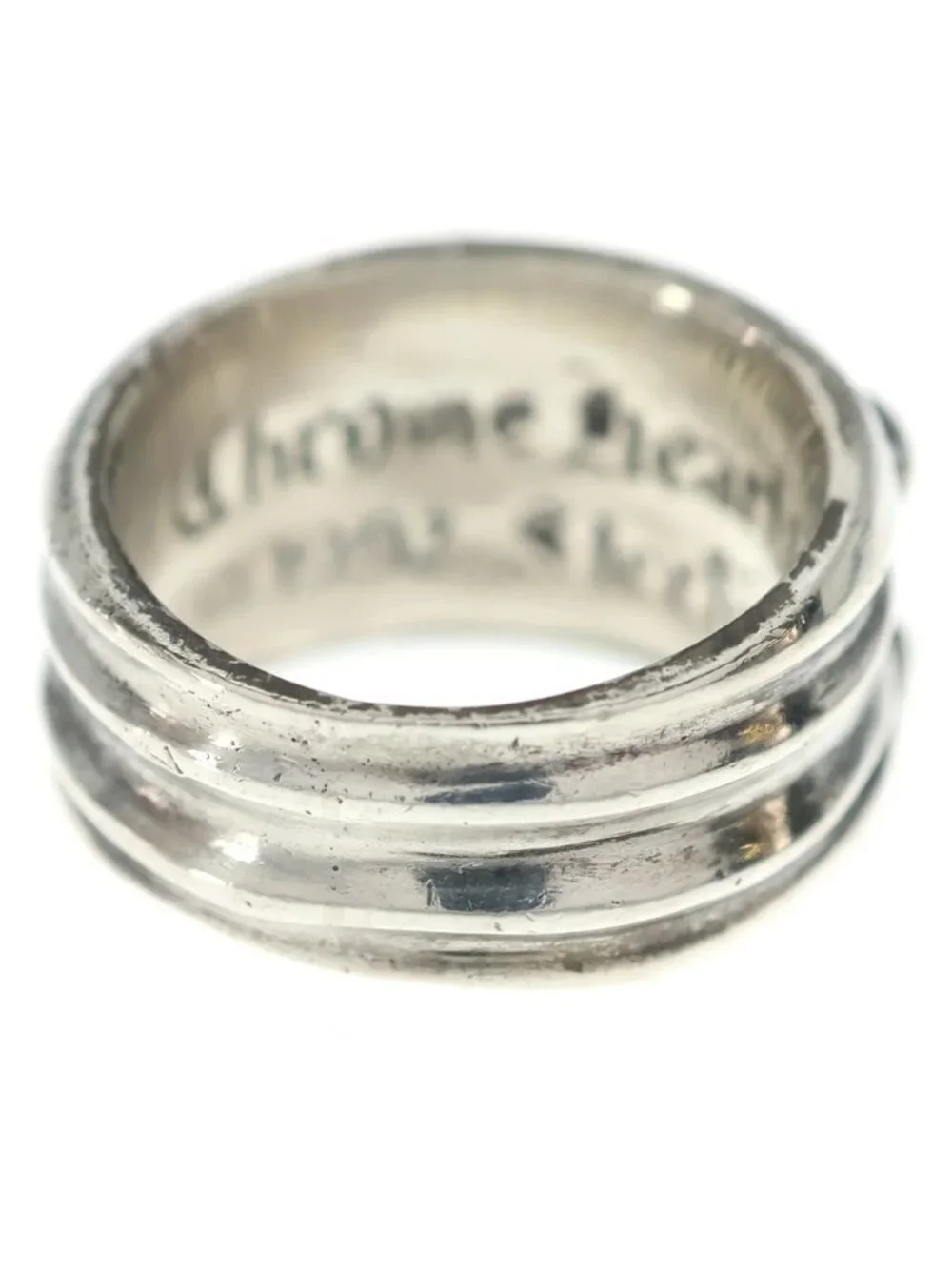 Chrome Hearts Dagger Ring Silver